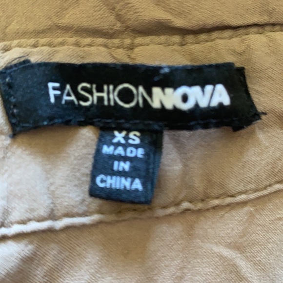 Brown xs button down shirt - Picture 4 of 5